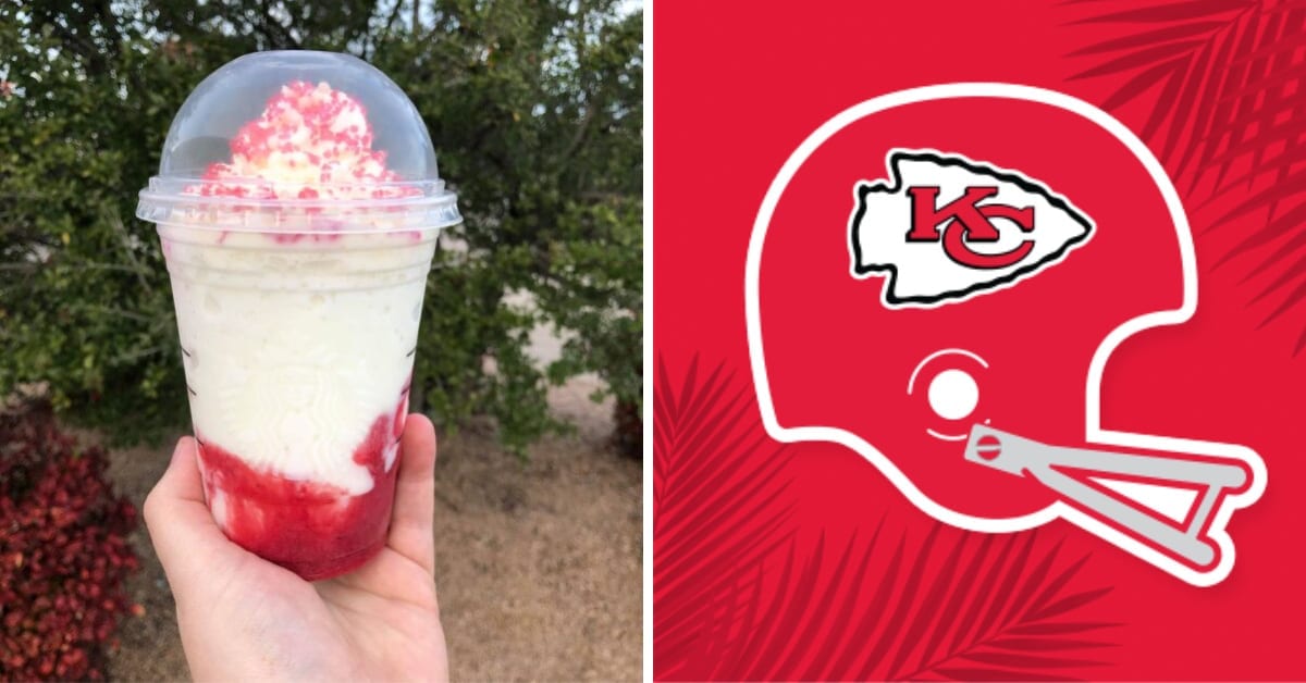 You Can Now Get A Kansas City Chiefs Frappuccino at Starbucks