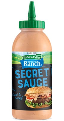 Candy Hunting on X: Hidden Valley has a new line of Secret Sauces! I tried  the original and Smokehouse, but not the Spicy. The original tastes like  ranch dressing with some extra