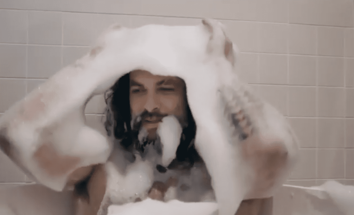 You Can Watch Jason Momoa Take A Bath In This Teaser Super Bowl Commercial and You’re Welcome