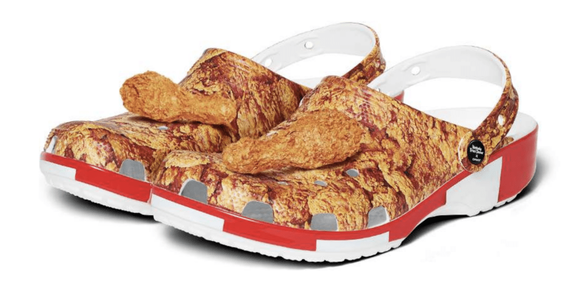 KFC Is Releasing Fried Chicken Crocs That Actually Smell Like Fried Chicken