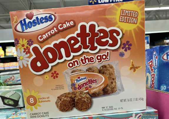 Hostess Carrot Cake Donettes Are Here Just In Time for Spring Snacking