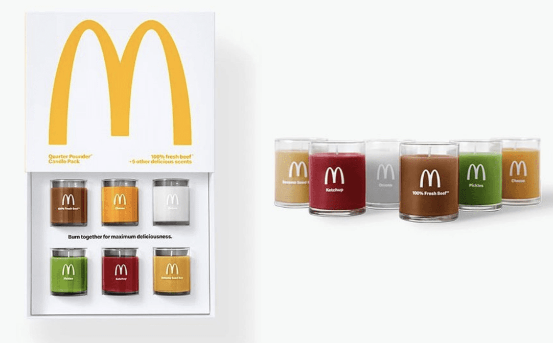 McDonald’s Is Selling Scented Candles That Smells Like Each Ingredient Of The The Quarter Pounder