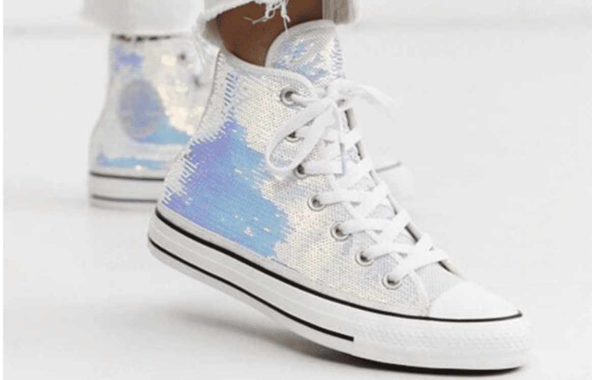 Converse Released Iridescent Sequin Covered Sneakers and I’m In Love