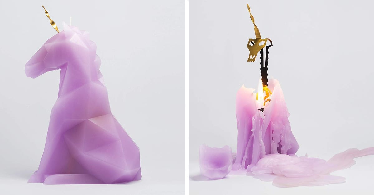 These Animal Candles Reveal A Skeleton When Burned And They Are Creepy Cool