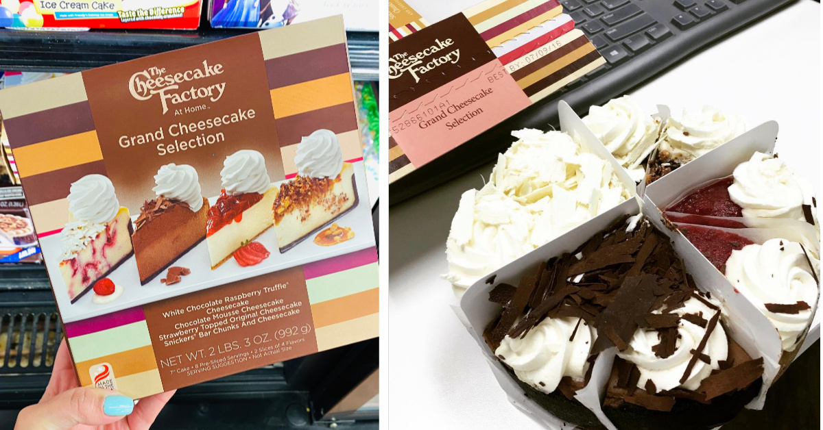 You Can Get A 2Pound Variety Box of Cheesecake Factory Cheesecake at Walmart