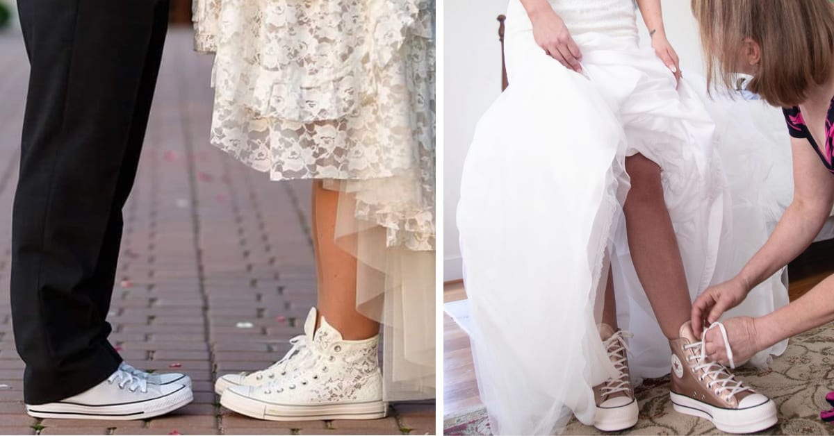 Converse Wedding Shoes Exist For The Most Comfortable Wedding Ever