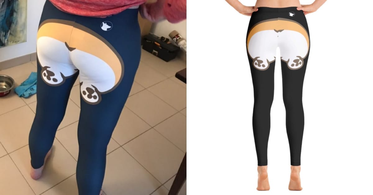 You Can Get Leggings That Make Your Backside Look Like A Corgi’s Butt and I Need Them
