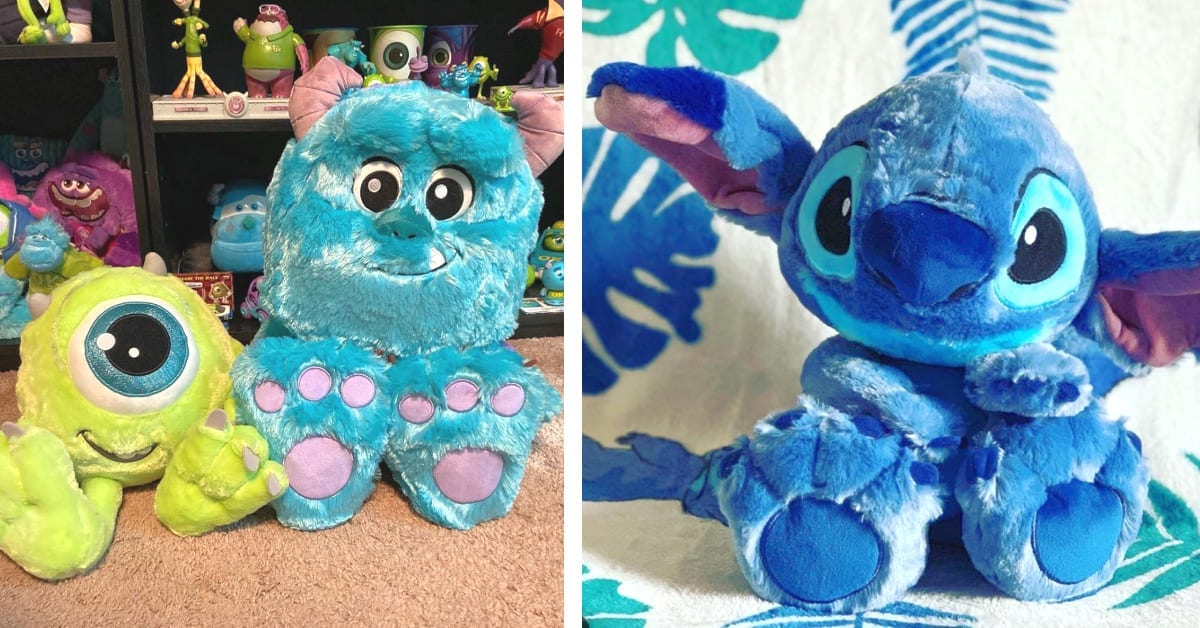 You Can Get Stuffed Disney Characters With Big Feet And I’m Obsessed With How Cute They Are