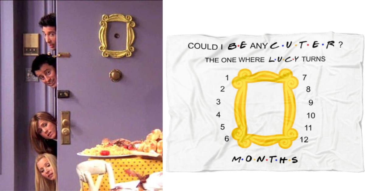 You Can Get A ‘Friends’ Baby Milestone Blanket And I Need One