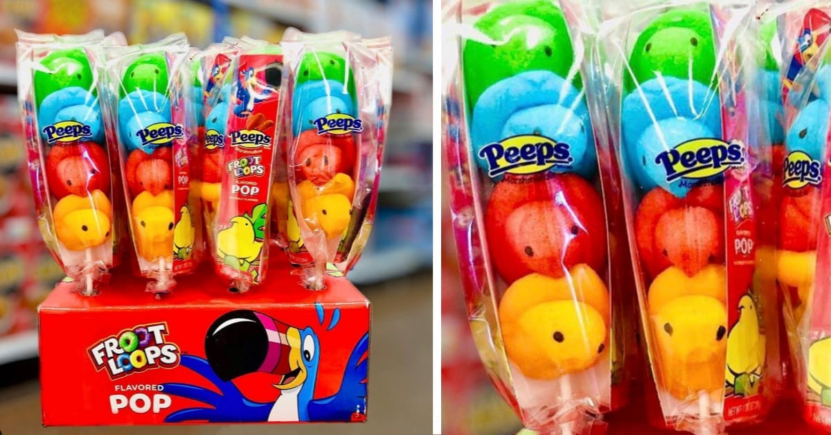 You Can Get Froot Loops Peeps Pops That Taste Just Like The Cereal And I Can’t Wait To Try Them