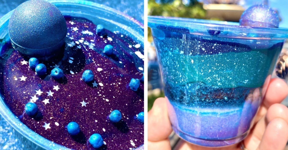 Disneyland Has A Sparkly Galactic Cheesecake Parfait For A Treat That Is Out of This World