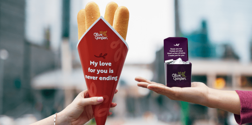 You Can Get Breadstick Bouquets from Olive Garden For Valentine’s Day and I’ll Take A Dozen