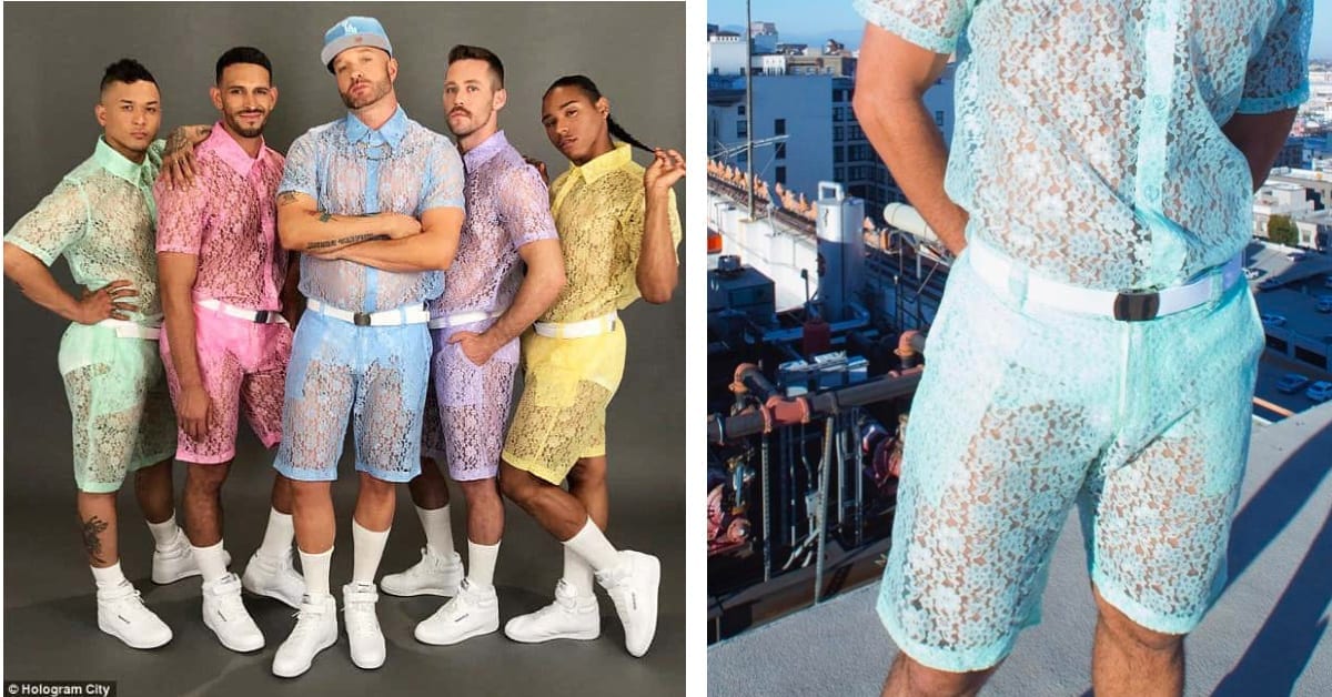 Lace Shorts Are The Hottest Summer Trend Since Men Rompers