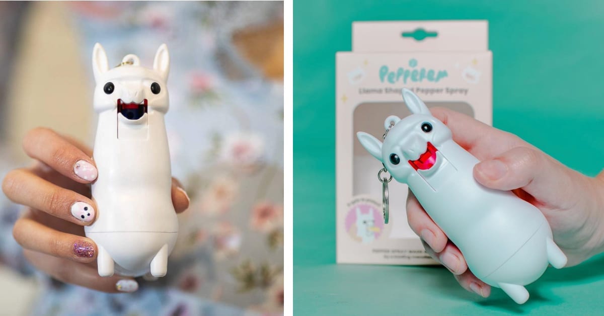 You Can Get A Llama Keychain That Spits Pepper Spray To Keep You Safe