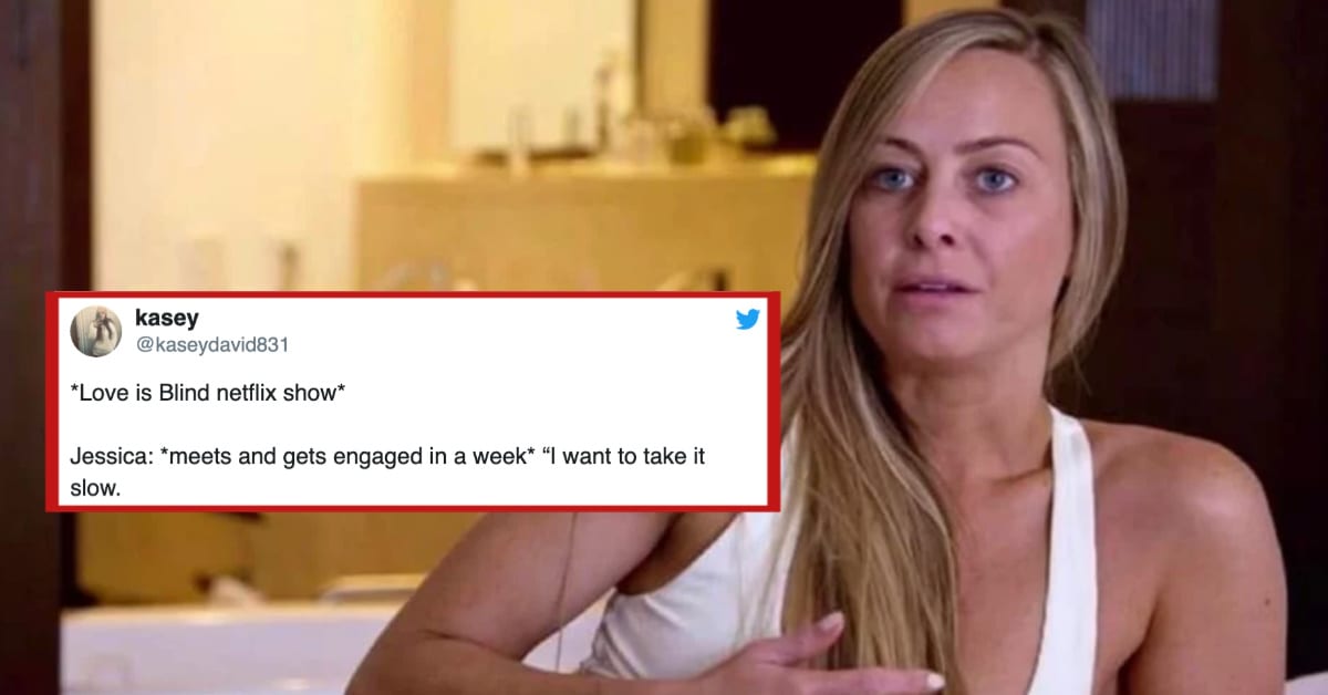 These Love Is Blind Tweets Hilariously Capture The Show In A Way That Watching It Can T