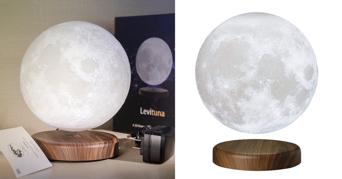 This Nightlight Allows You to Sleep Next To A Floating Moon