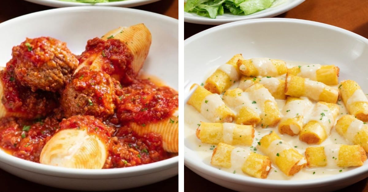 Olive Garden's Never Ending Stuffed Pasta Is Back And I'm ...