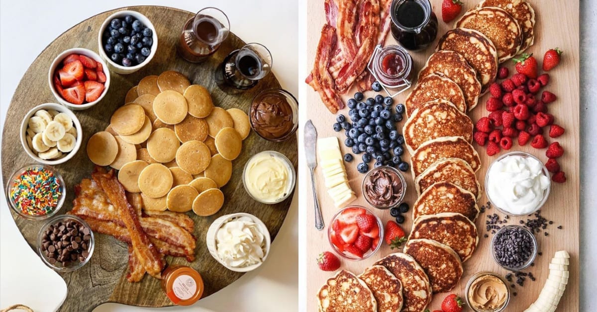 Move Over Cheese Boards, ‘Pancake Boards’ Are The New Food Trend For Entertaining