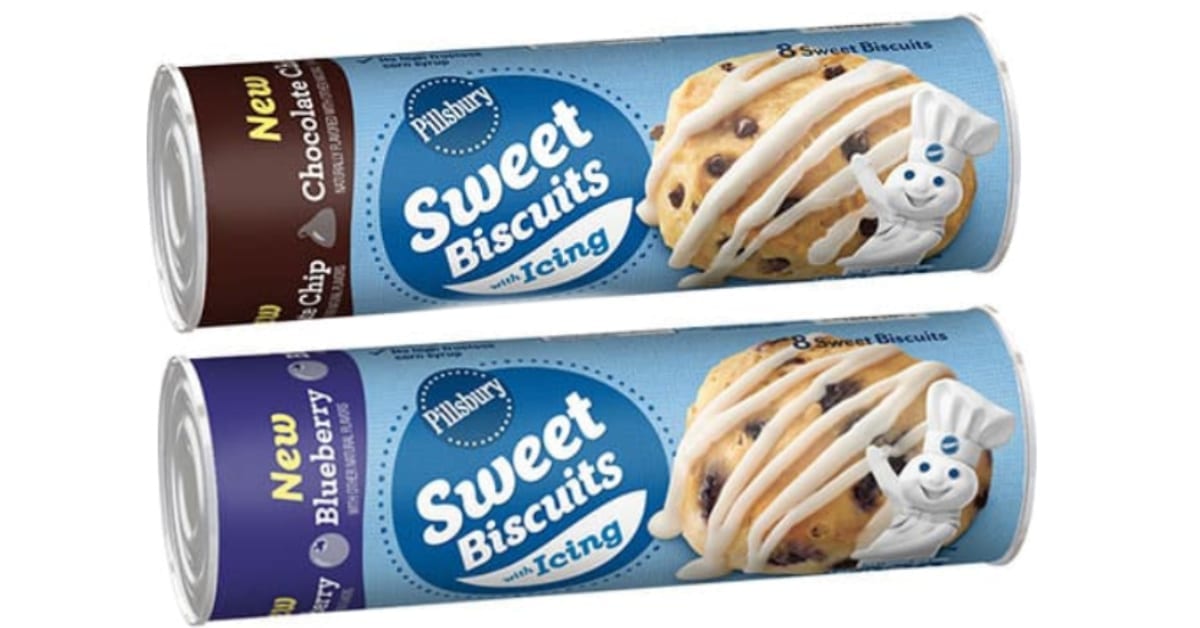 These Pillsbury Sweet Biscuits Come Complete With Icing and I Want Some Now