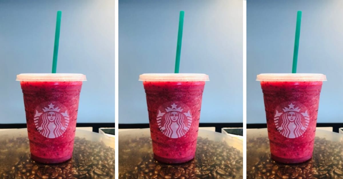 You Can Order A Razzle Dazzle Drink at Starbucks That Tastes Like A Razzles Candy