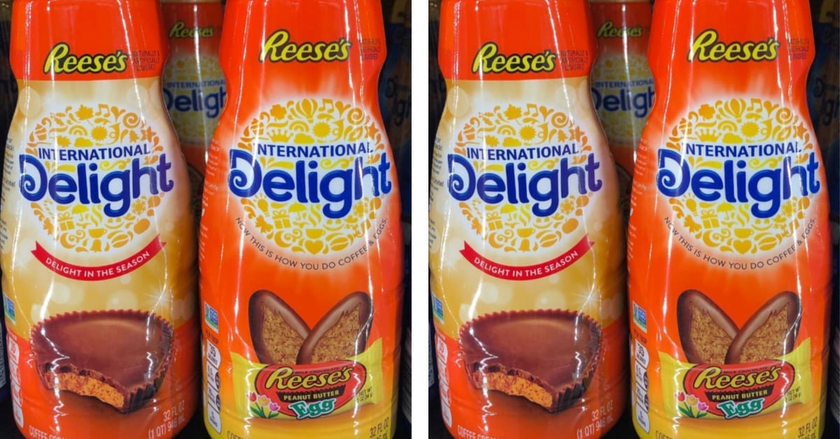 Reese’s Peanut Butter Egg Coffee Creamer Is Here and I’m Stocking Up