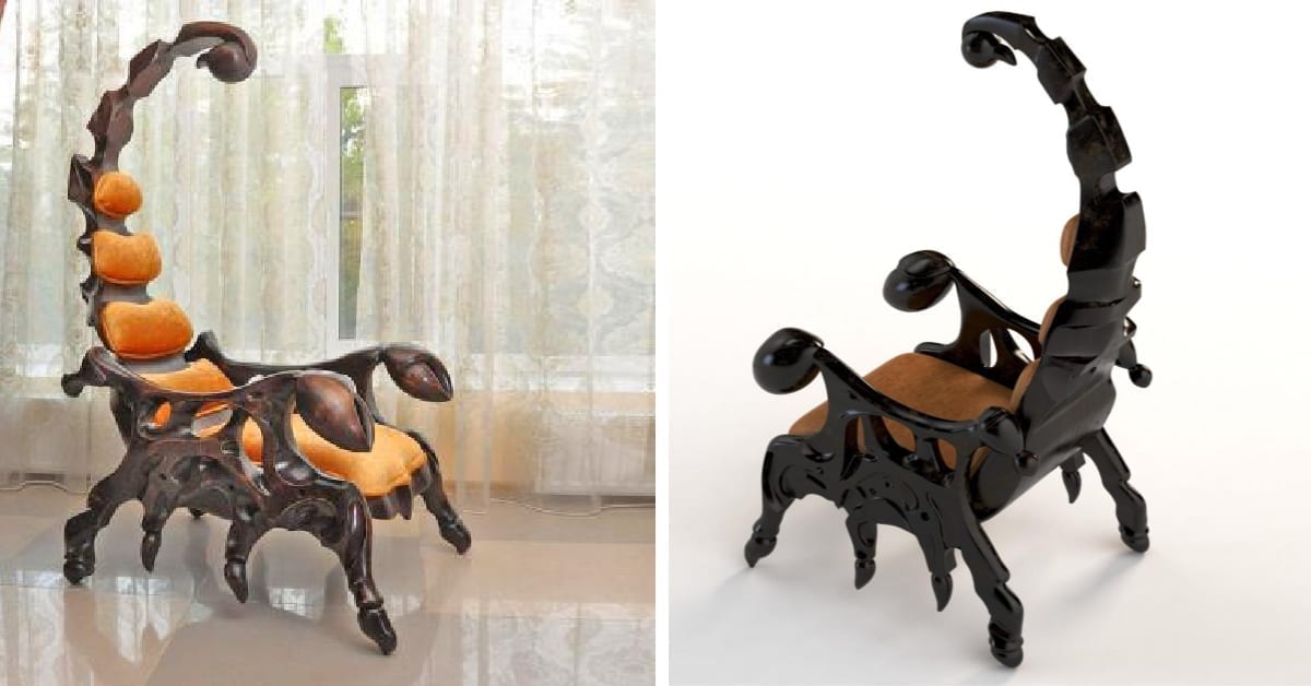This Scorpion Chair Is The Ultimate Evil Villain Chair and I Need It