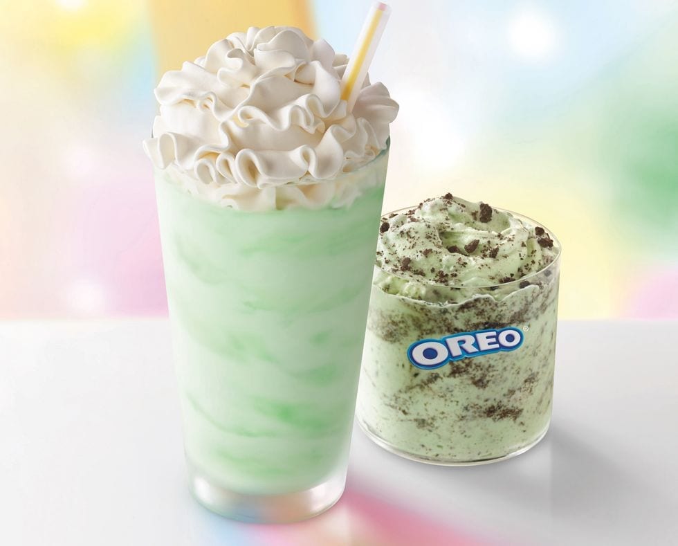McDonald’s Is Bringing Back The Shamrock Shake Along With A New Shamrock Oreo McFlurry. Here’s When You Can Get Them.