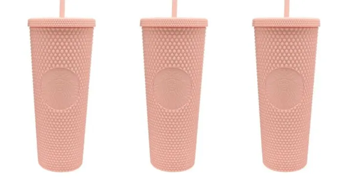 Got the coveted pink matte studded tumbler! Although I still wish I had  scored the black ☹️ : r/starbucks