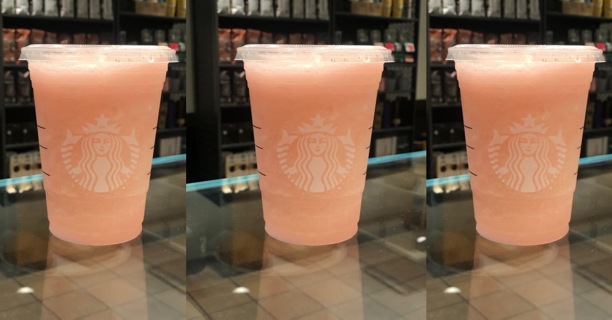 You Can Get A Tropical Snowcone Drink at Starbucks. Here’s How.