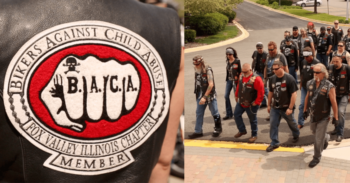 These Bikers Escort Kids to Court To Confront Their Abusers Without Fear