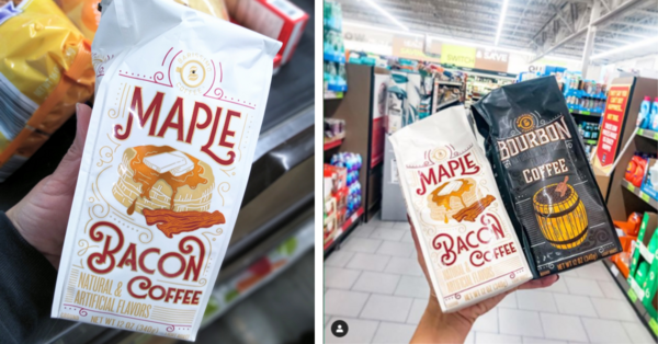 Aldi is selling a $4 Bag of Maple Bacon Coffee For The Best Way to Drink Your Breakfast