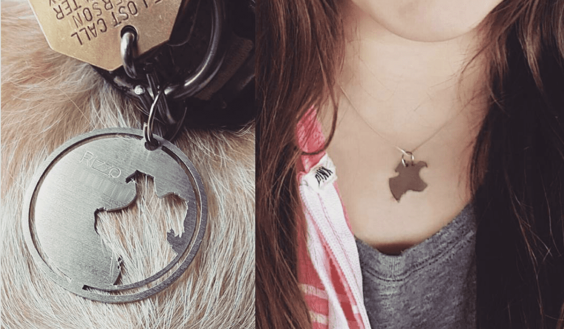 You Can Get Matching BFF Necklaces You Can Share with Your Dog