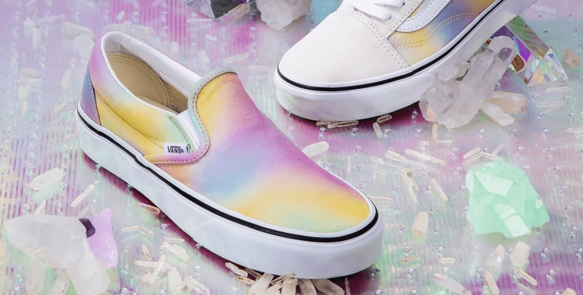 Vans Just Dropped An Aura Collection For Some Serious Positive Energy With Every Step