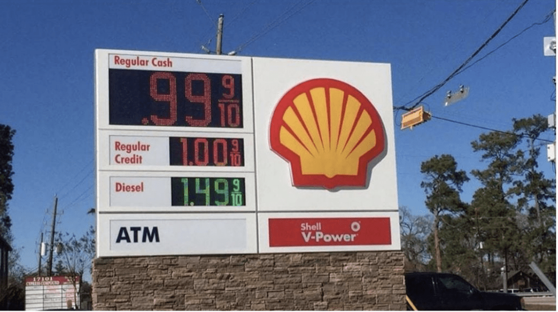 Gas Prices Have Dropped As Low as $0.99 a Gallon Right Now