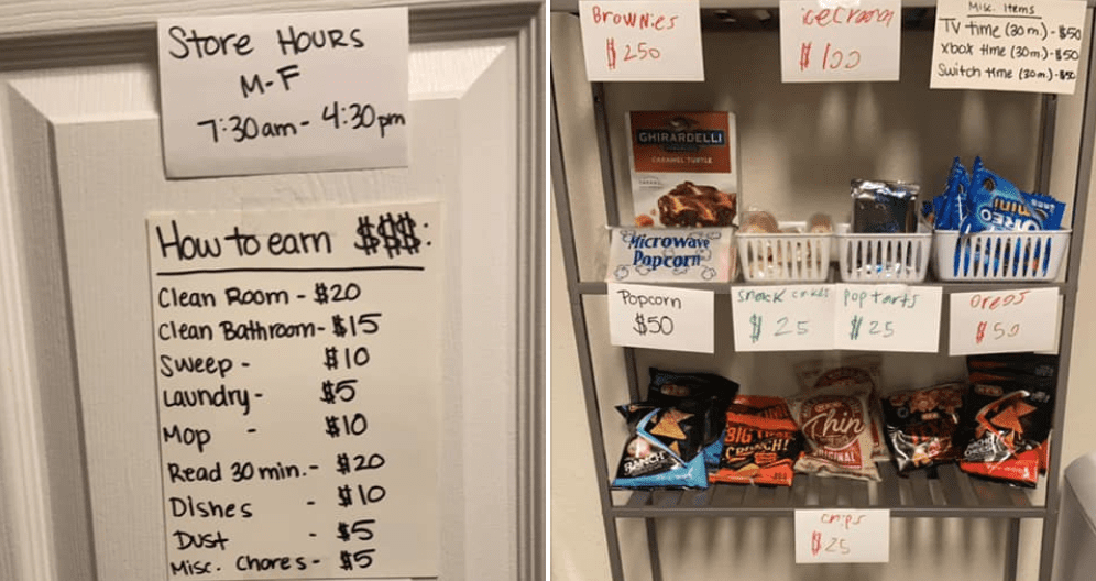This Mom’s Making Her Kids Earn Money To Pay For Screen Time and Snacks