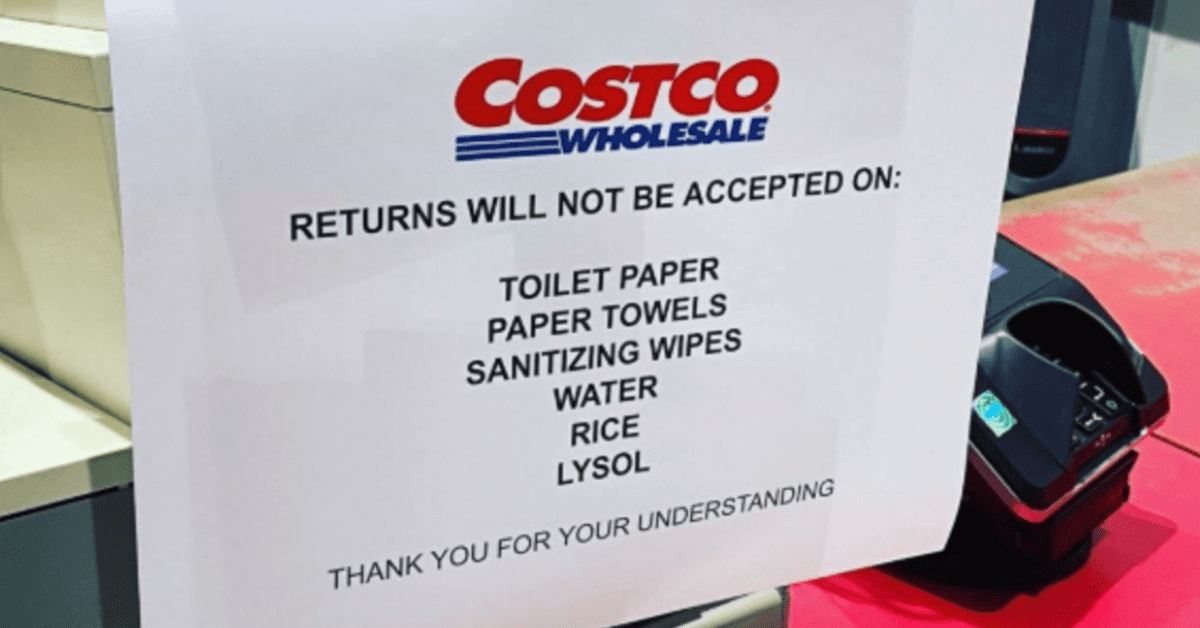 Many Costco Stores Are Not Allowing Returns On High-Demand Items