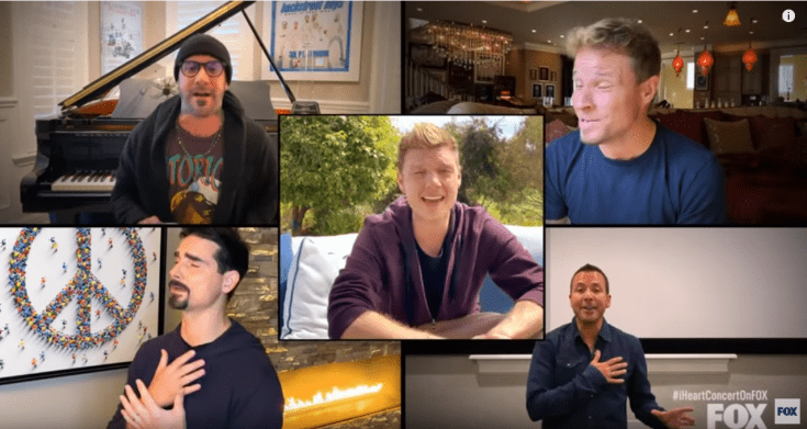 Watch Backstreet Boys Living Room Concert