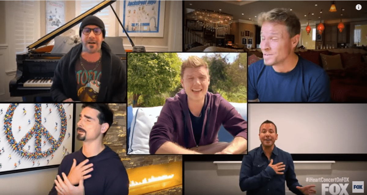 You Can Watch The Backstreet Boys Perform ‘I Want It That Way’ From Their Living Rooms