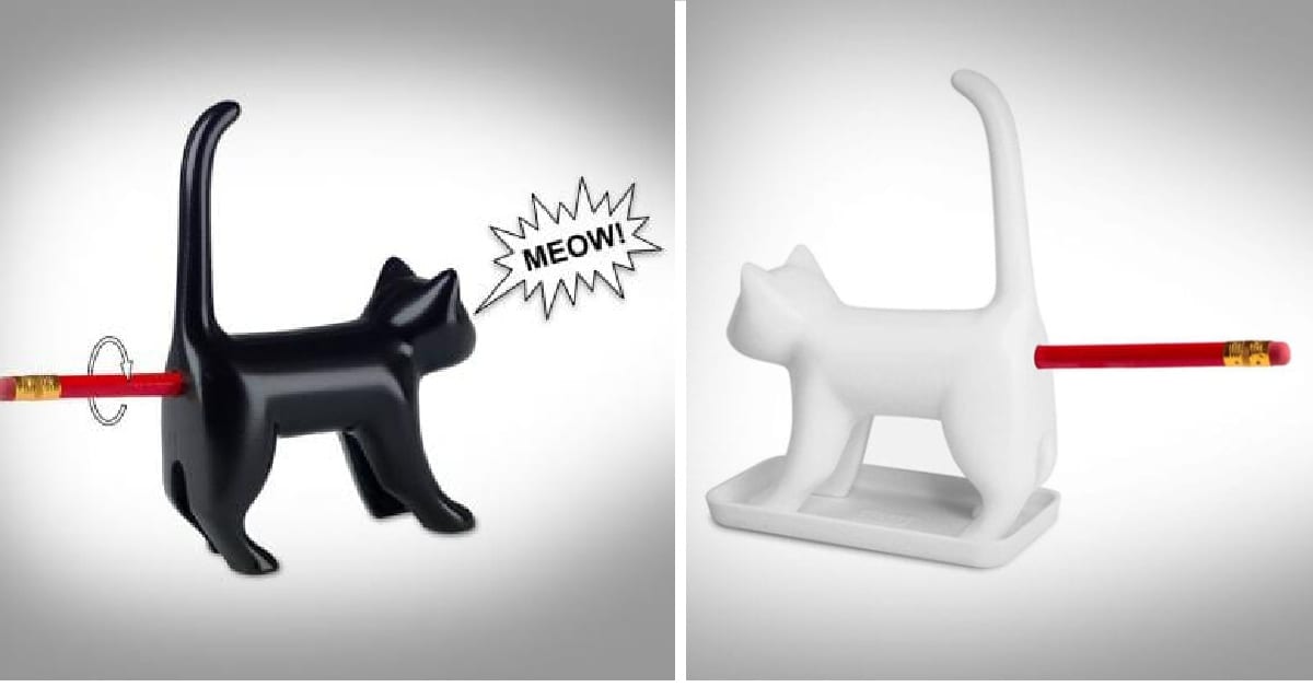 You Can Get A Cat Butt Pencil Sharpener That Meows As You Sharpen