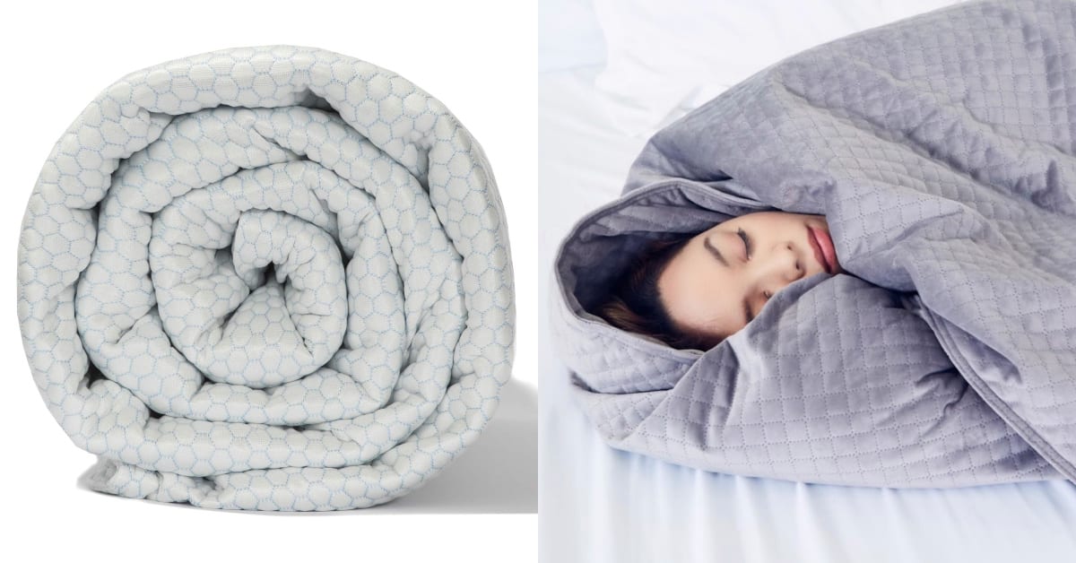 You Can Get A Cooling Weighted Blanket For The Person Who Can’t Sleep When They’re Hot