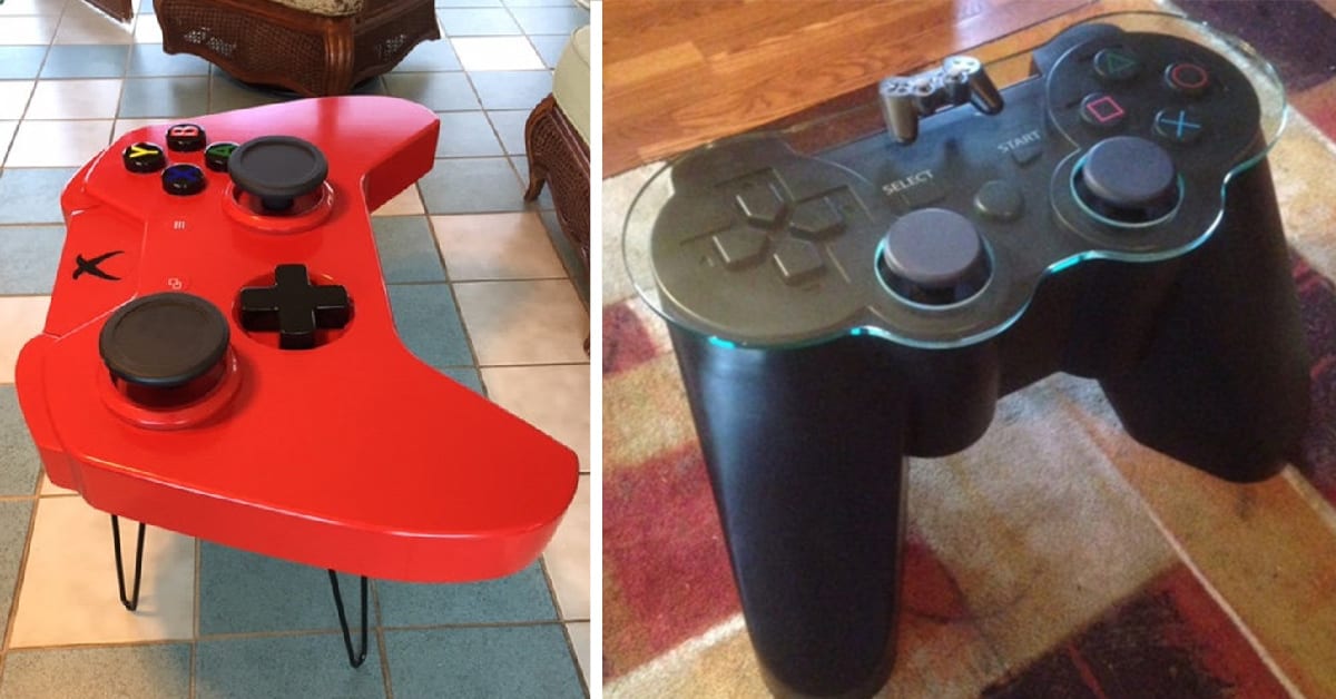 You Can Get Giant Xbox and PlayStation Controller Tables For The Gamer In Your Life