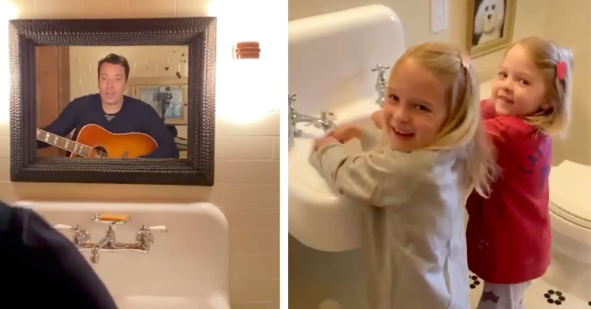 Jimmy Fallon Wrote A ‘Wash Your Hands’ Jingle For His Daughters and It’s Quite Catchy