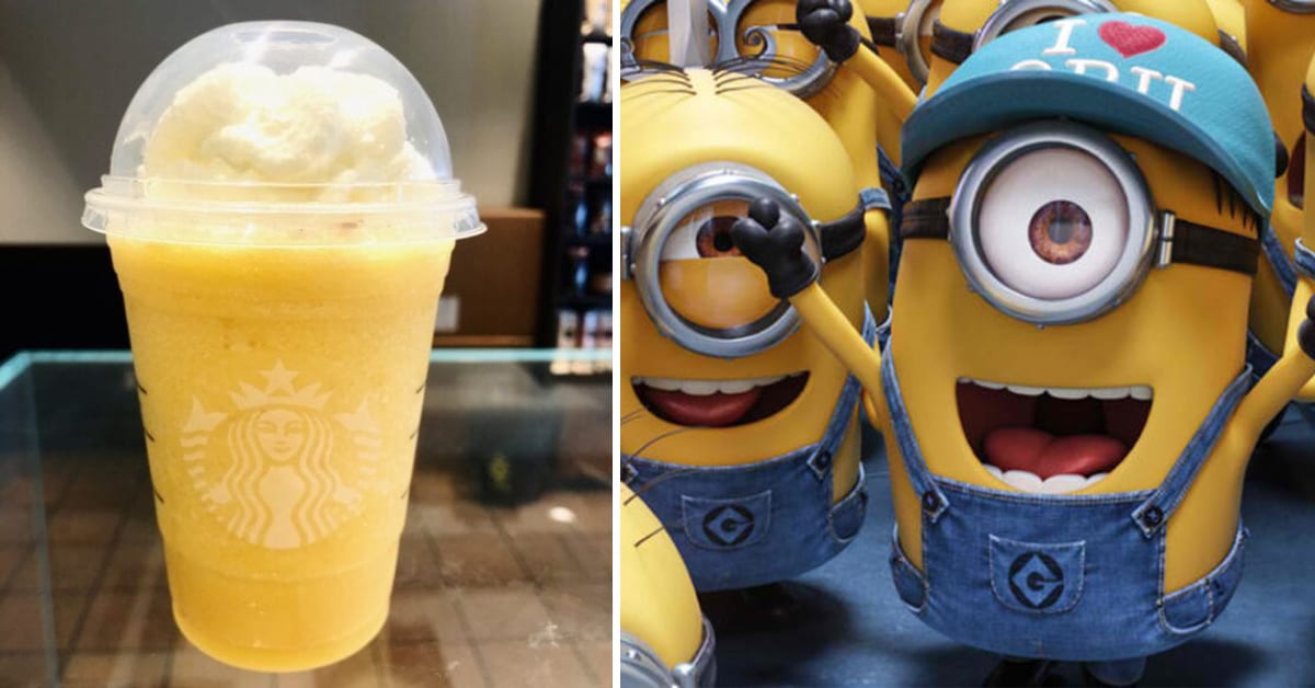 You Can Get A Minions Frappuccino at Starbucks and It’s Tropical Greatness