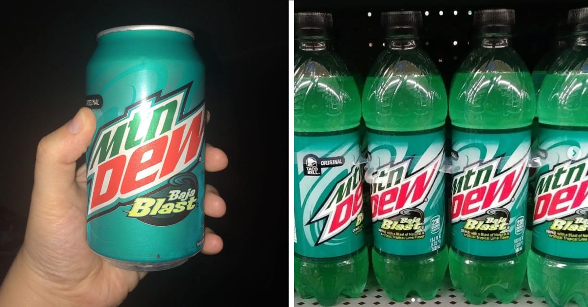 Mountain Dew Baja Blast Is Back In Stores And I Am Stocking Up