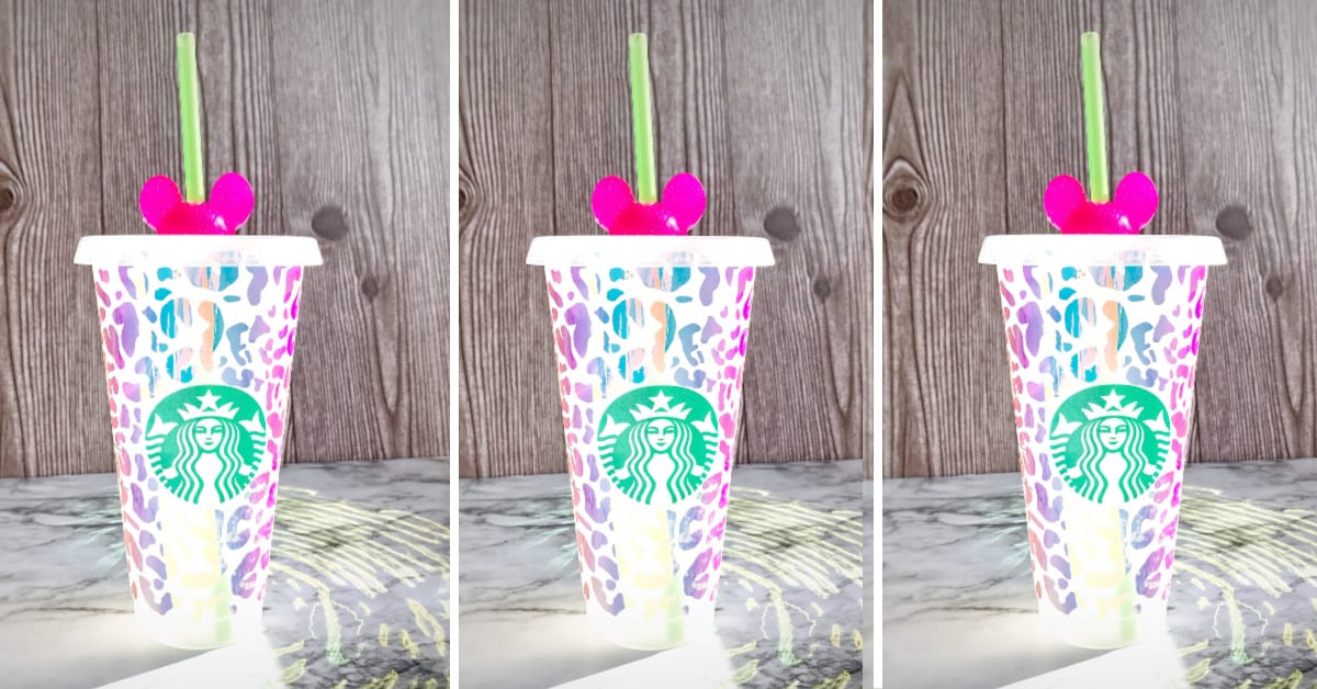 You Can Get A Rainbow Cheetah Print Starbucks Cup And I’m Obsessed