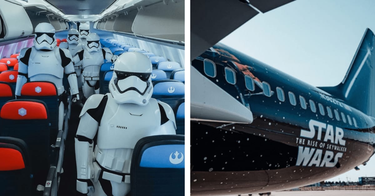 You Can Now Book Your Flight On United’s Star Wars-Themed Plane