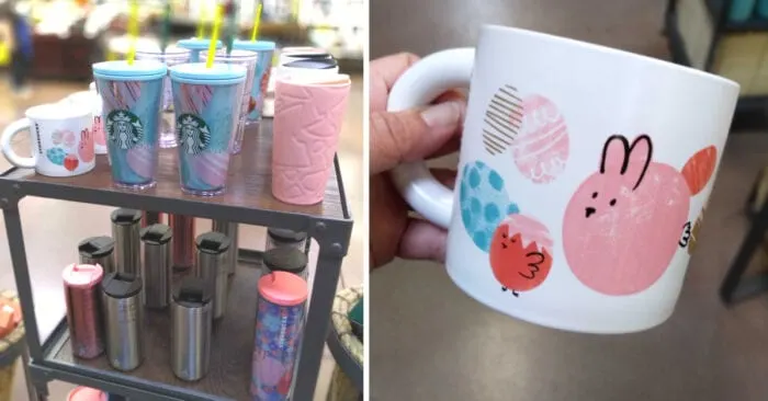 Starbucks Released Easter Cups and I'm Hopping with Joy