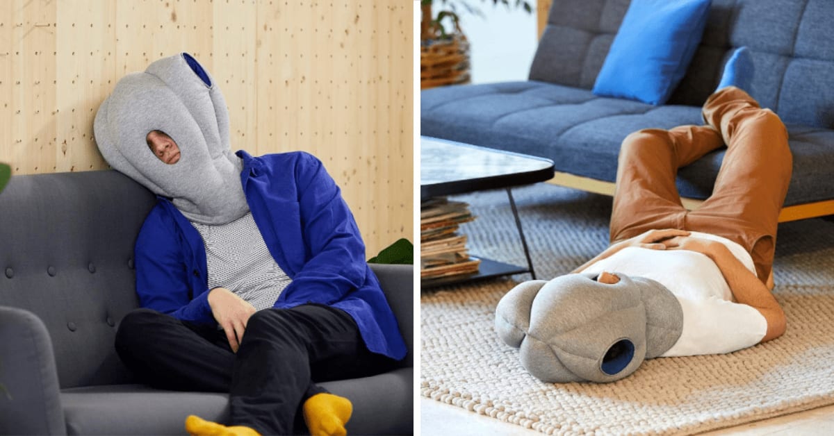 This Wearable Pillow Allows You To Nap Anywhere, Anytime and I Need It