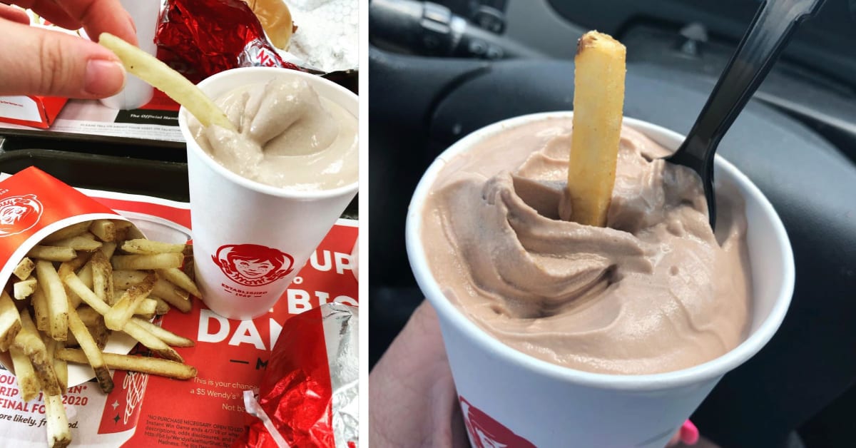 Dipping Wendys French Fries Into a Creamy Frosty Is An Experience Everyone Should Try