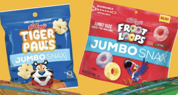 Kellogg’s Is Releasing Jumbo Cereal Snax Packs and I Call Dibs on Froot Loops